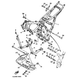 KONSOLE, MOTOR UNTEN