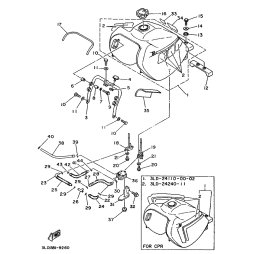 KONSOLE, KRAFTSTOFFTANK 1