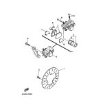 BREMSSATTEL KOMPL., HINTEN