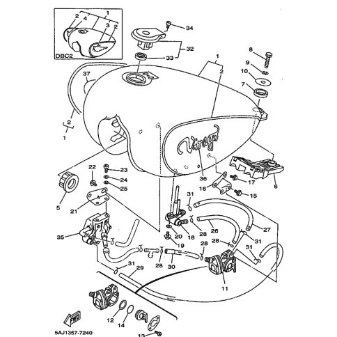 KRAFTSTOFFTANK KOMPL.