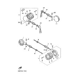 HINTERER BLINKER KOMPL. 1