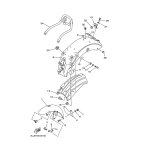 HINTERRAD-KOTFLUGEL KOMPL.