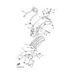 HINTERRAD-KOTFLUGEL KOMPL.