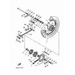 HALTER, BREMSSCHLAUCH 1