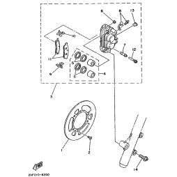 BREMSSATTEL KOMPL.(L)