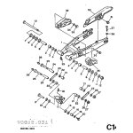 HINTERRADSCHWINGE KOMPL.