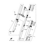 KOLBEN, VORDERRADGABEL