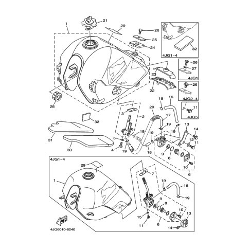 KRAFTSTOFFTANK KOMPL.
