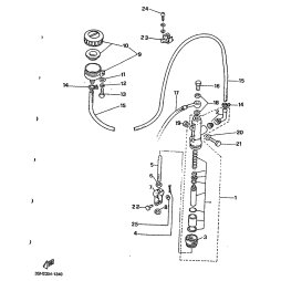 HINTERE HAUPTBREMZYLINDER C