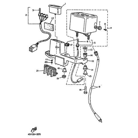 KNOPF, TAGESKILOMETERZAHLER