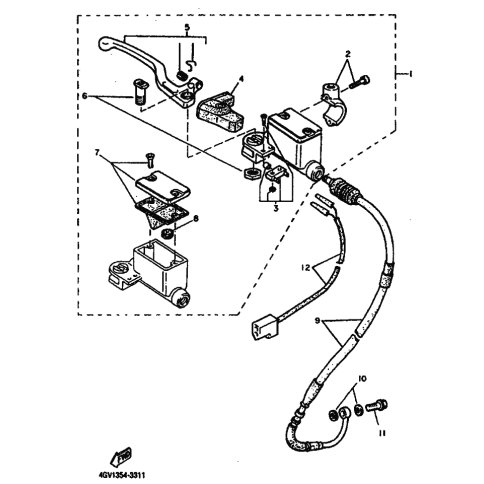 FRONT STOP SWICH ASSY