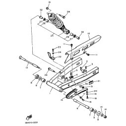 HALTER, BREMSSCHLAUCH 1