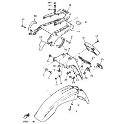 KOTFLUGEL, HINTERRAD