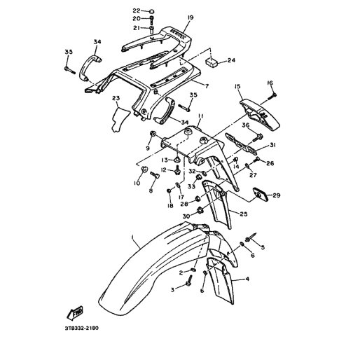 KOTFLUGEL, HINTERRAD