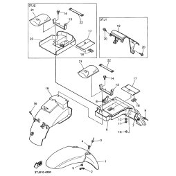 KOTFLUGEL, HINTERRAD