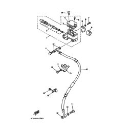 HALTER, BREMSSCHLAUCH 1