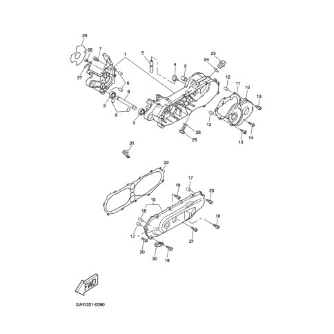 ABSTANDHALTER, MOTORAUFHANG