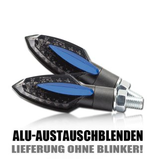 blau eloxiert